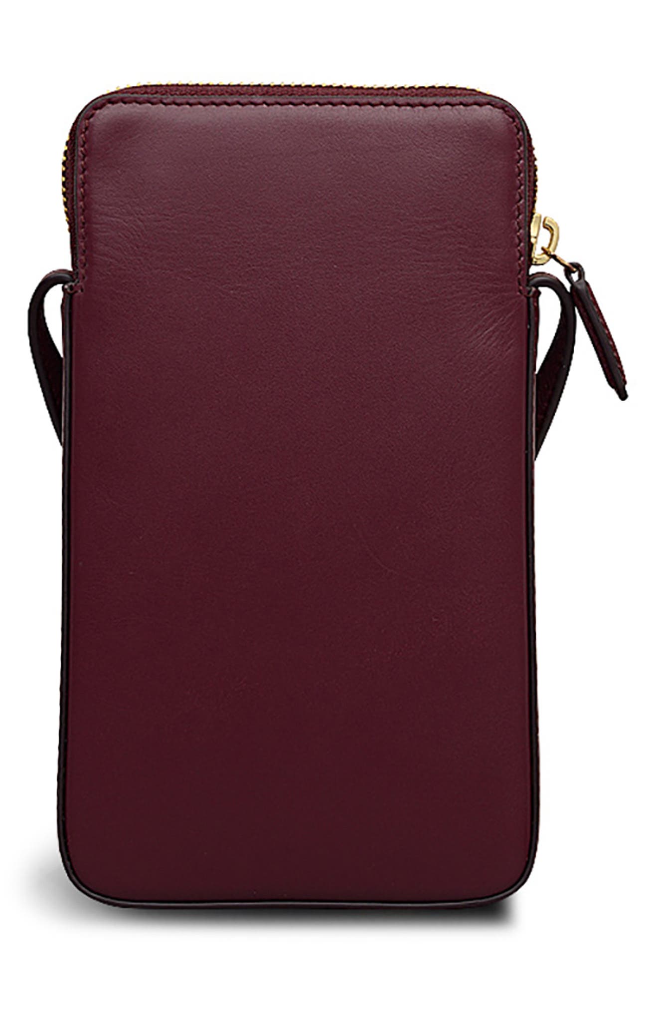 Hadley Lane Medium Phone Crossbody Bag, Alternate, color, DARK CHERRY