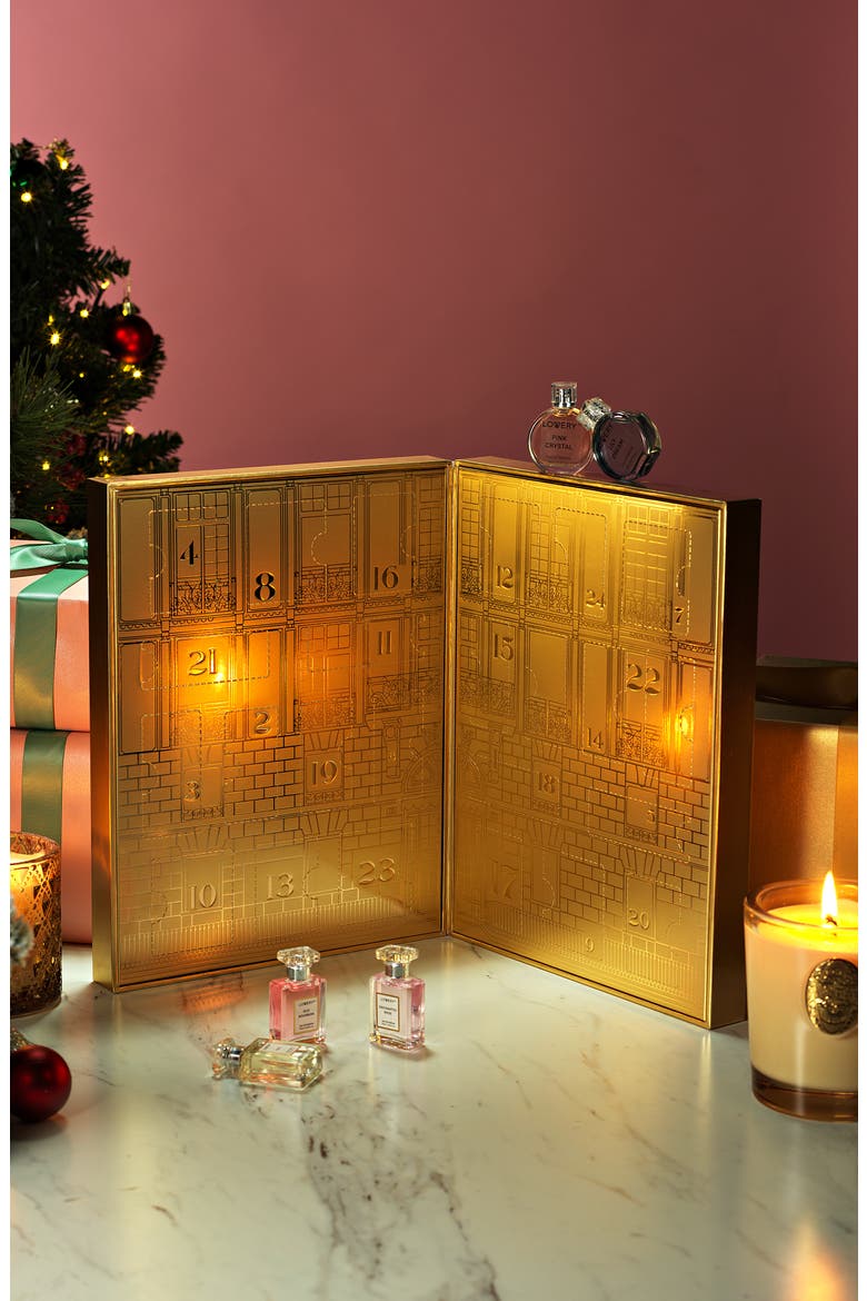 24-Pc. Limited Edition Premium Eau de Parfum Gift Set, Alternate, color, Gold, Multi