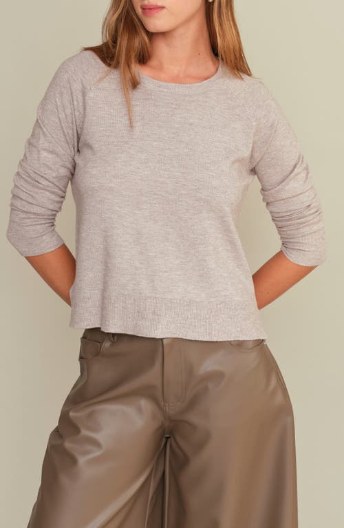 Deluc Lorriane Crewneck Sweater In Gray