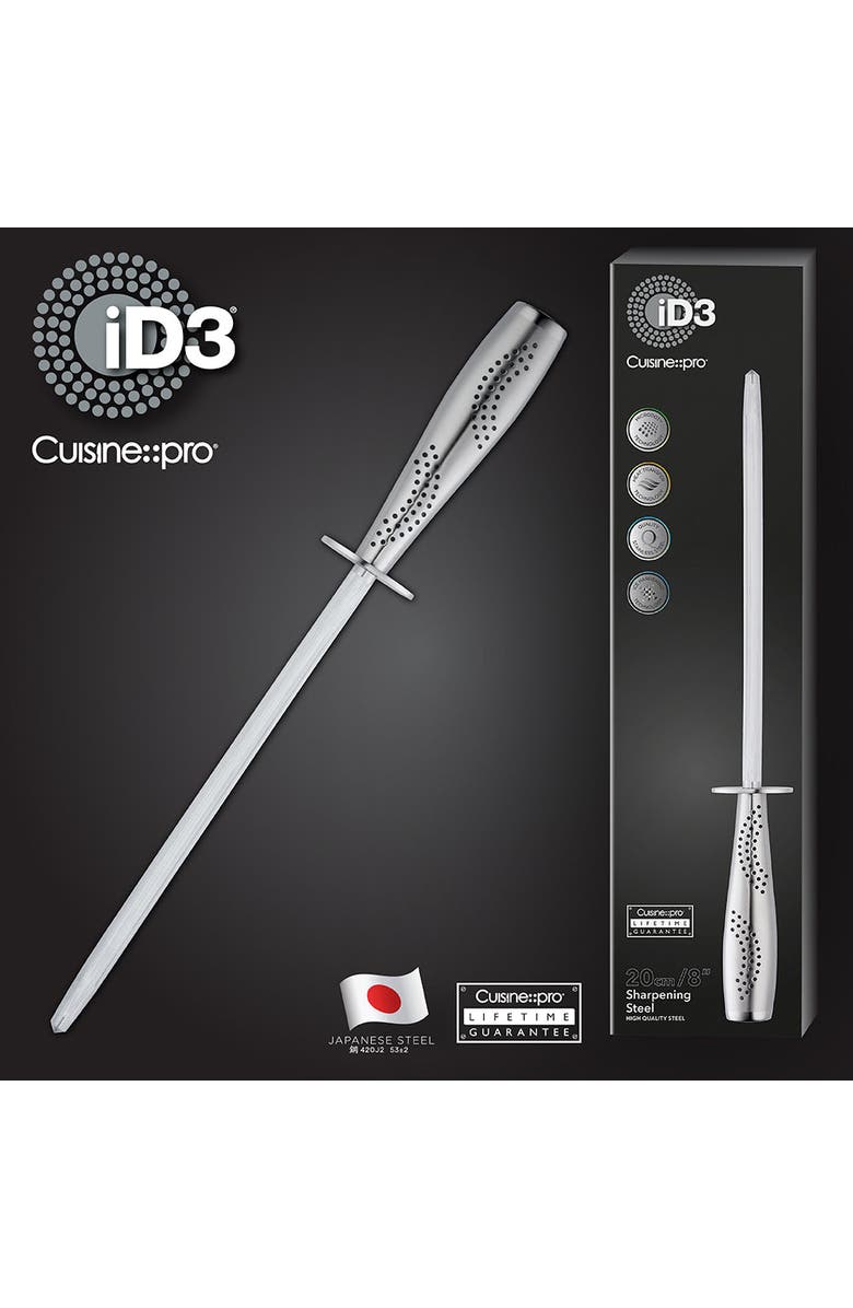 Cuisine::pro<sup>®</sup> iD3<sup>®</sup> 8in Sharpening Steel, Alternate, color, Silver