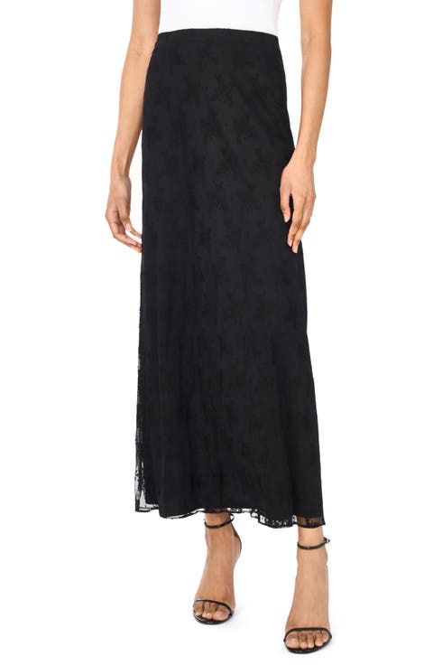 Lace Column Skirt