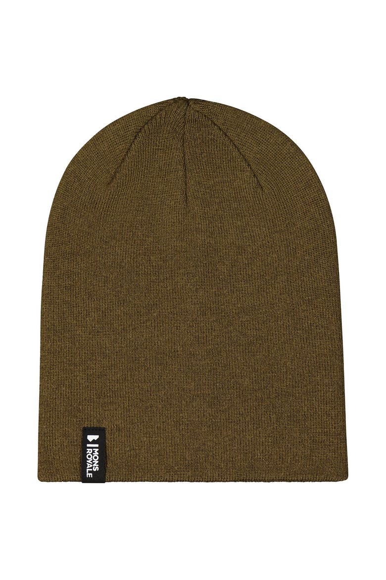 Mccloud Merino Beanie, Alternate, color, Dark Olive