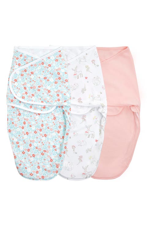 Aden & Anais Essentials Wrap Swaddle - Set of 3