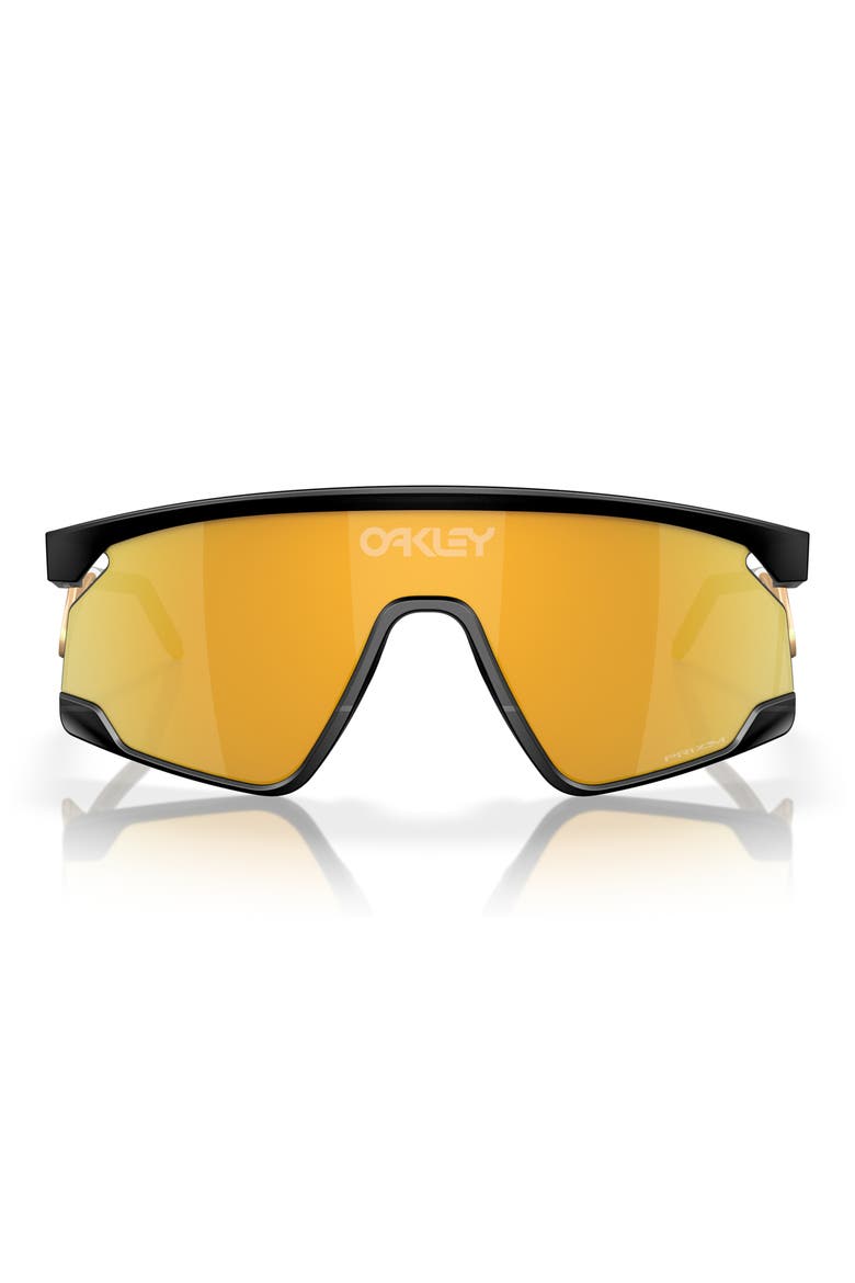 BXTR 39mm Polarized Rectangular Sunglasses, Main, color, MATTE BLACK