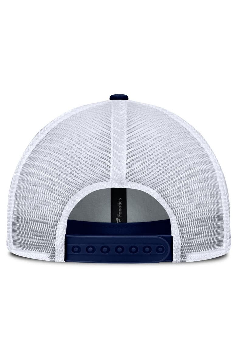 FANATICS Men's Fanatics Blue New York Rangers Fundamental One-Time Trucker Adjustable Hat, Alternate, color, Blue