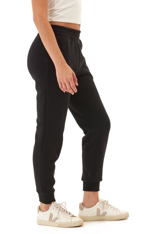 Threads 4 Thought Rowena Fleece Joggers In Black