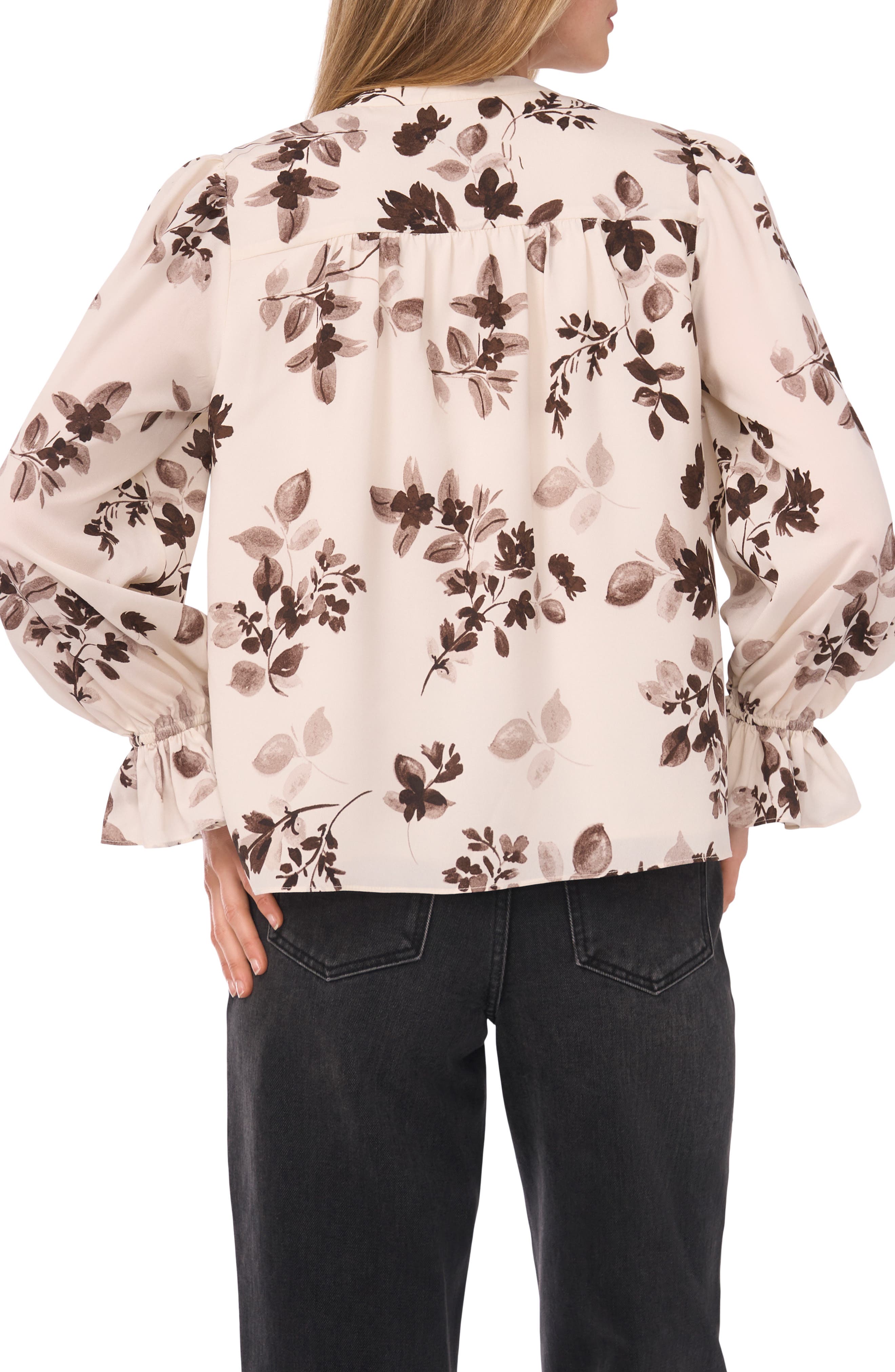 Floral Long Sleeve Top - image 2