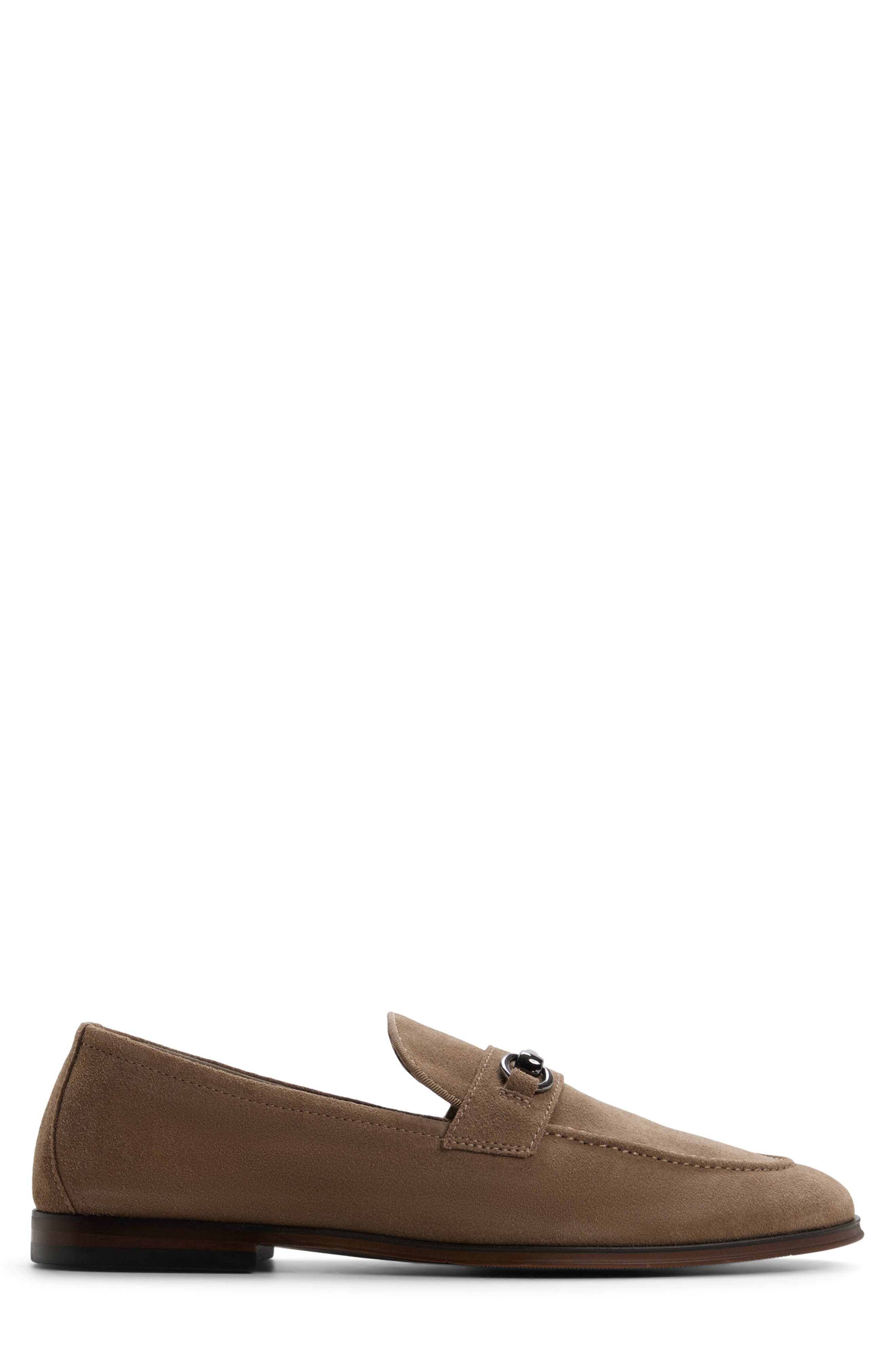 ALDO Traveller Bit Loafer, Alternate, color, Taupe
