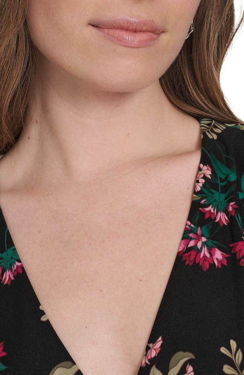 Tommy Hilfiger Flutter Sleeve Jersey Midi Dress, Alternate, color,