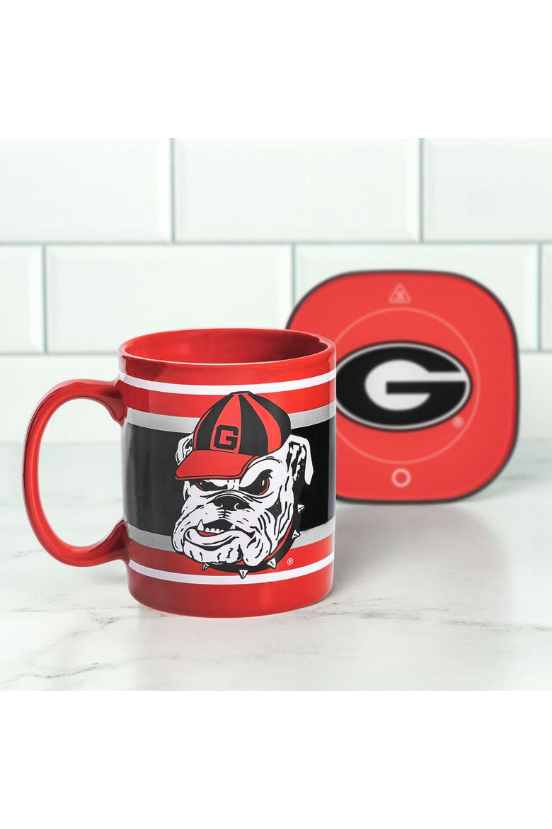University of Georgia Bulldogs Mug Warmer with Mug, Alternate, color, None