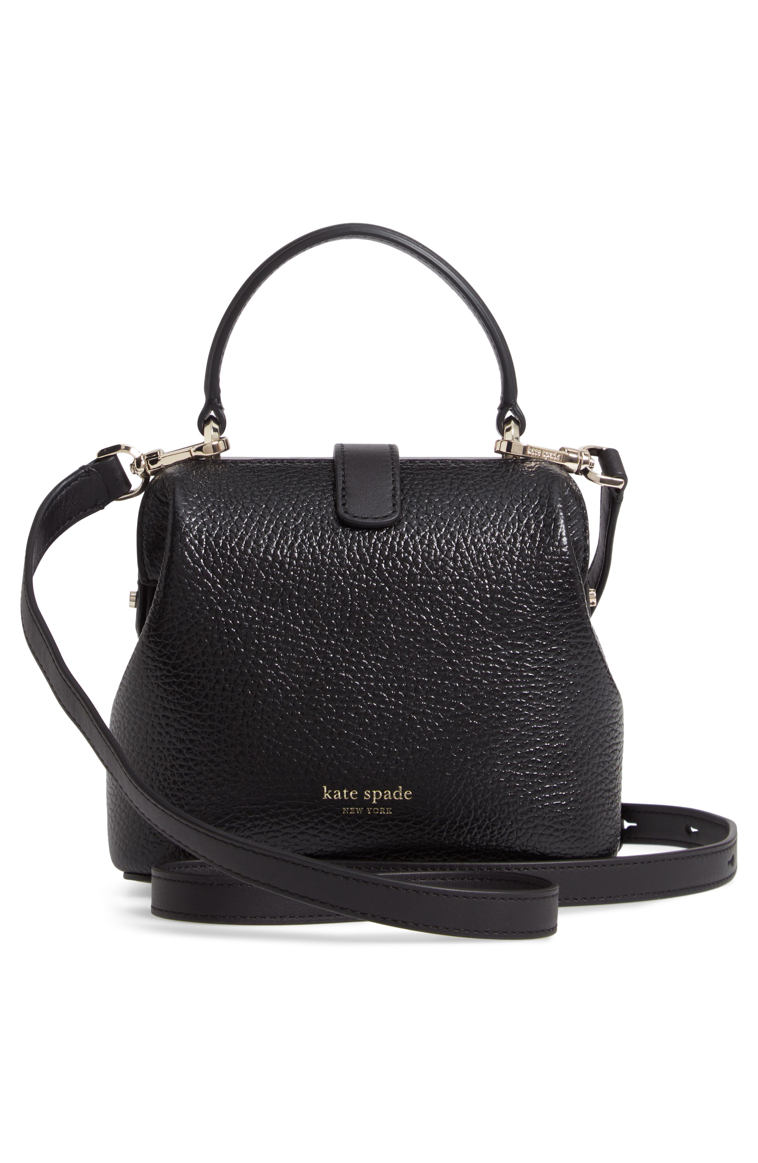 Kate Spade New York small remedy leather top handle bag, Alternate, color, 