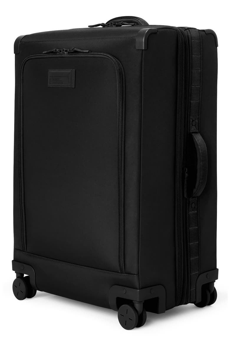 Sydney Checked Rolling Luggage, Alternate, color, ONYX