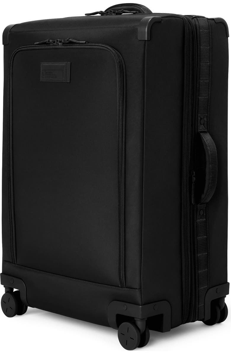 Dagne Dover Sydney Checked Rolling Luggage, Alternate, color, Onyx