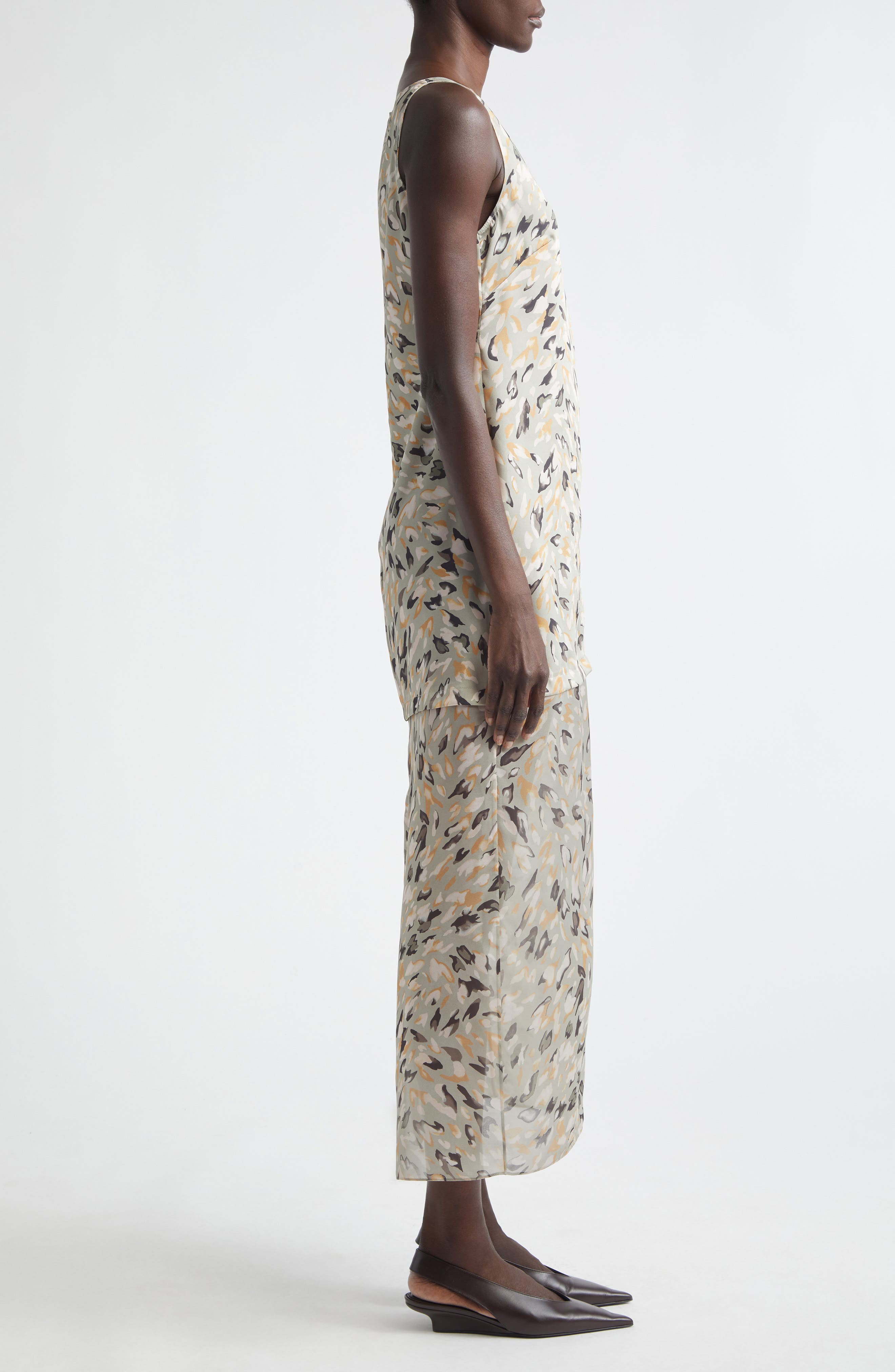 Altuzarra Katrin Abstract Animal Print Maxi Dress (Women) | Nordstromrack