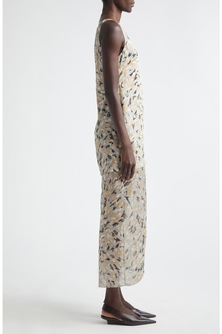Katrin Abstract Animal Print Maxi Dress, Alternate, color, DESERT SAGE ANIMAL