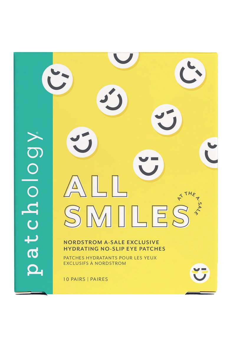 All Smiles Hydrating No Slip Eye Patches $40 Value, Alternate, color, NO COLOR