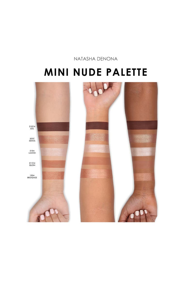 Natasha Denona Mini Nude Eyeshadow Palette, Alternate, color,