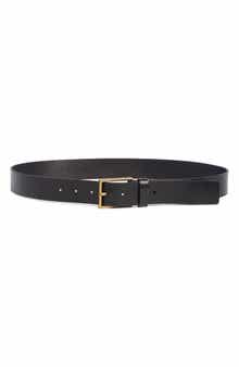 Glossy Leather Belt