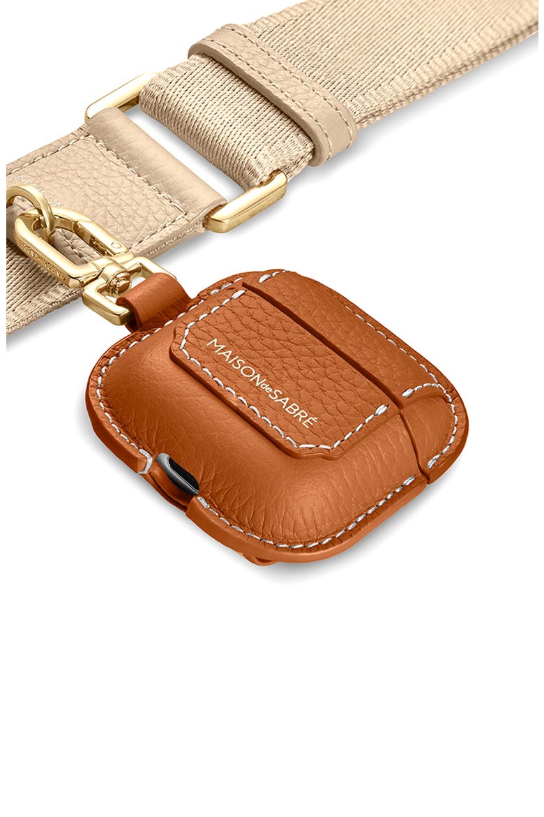 The AirPods 4 Case Charm, Alternate, color, Pecan Brown
