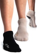 Arebesk Birdie Assorted 2-Pack Grip Ankle Socks