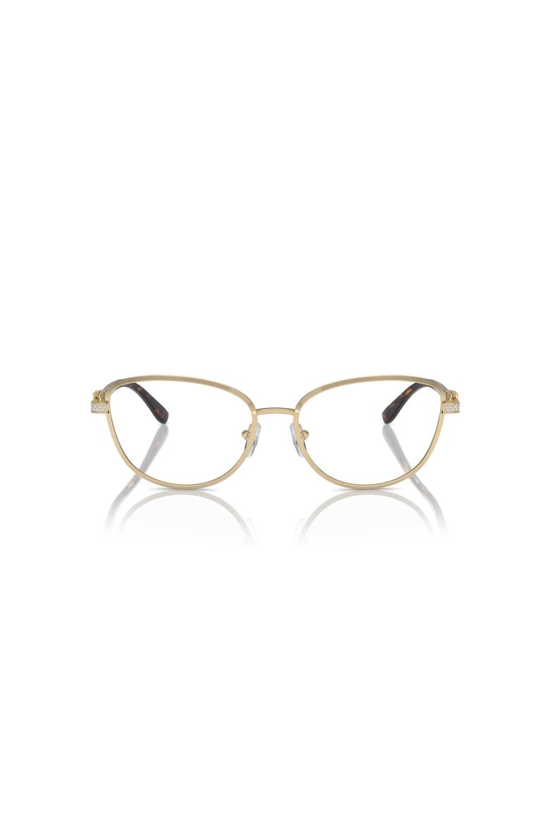 55mm Cat Eye optical glasses, Alternate, color, Gold