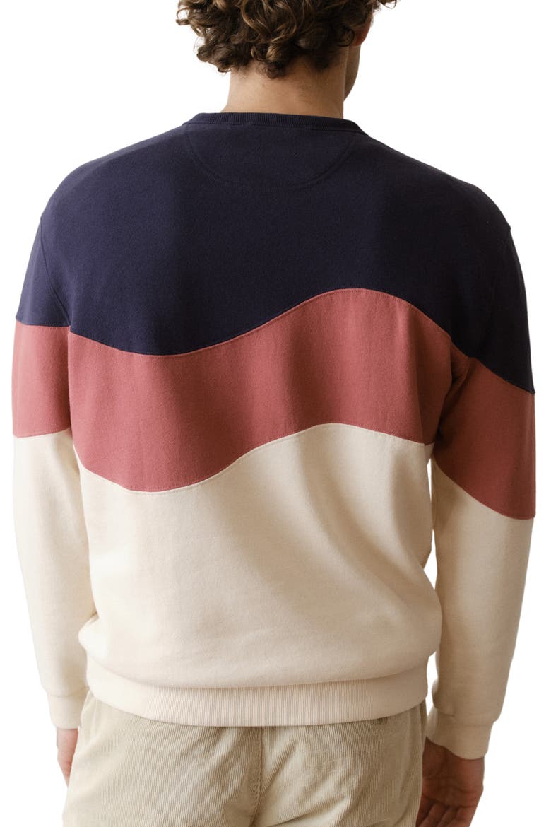 Cloud 9 Fleece Sweatshirt, Alternate, color, WITHERED ROSE COLORBLOCK