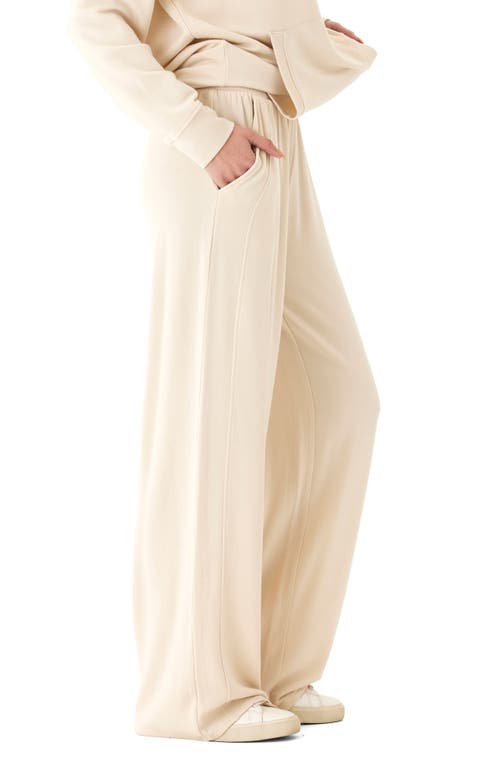 Threads 4 Thought Esmeralda Feather Wide Leg Pants In Brown