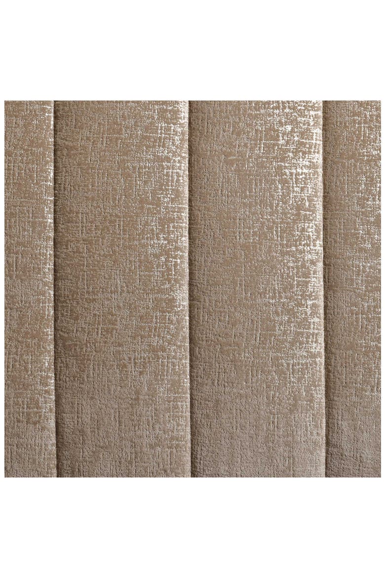 Banks Metallic Velvet Comforter Set, Alternate, color, LIGHT PASTEL BROWN