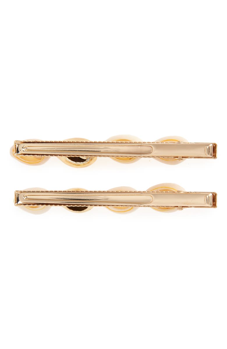 BP. 2-Pack Cowrie Shell Hair Clips, Alternate, color, 