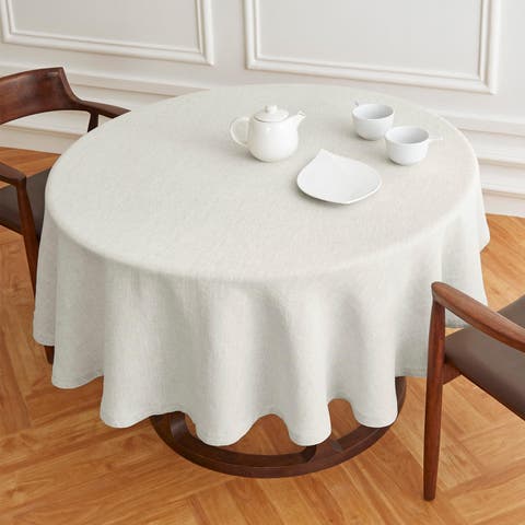 Linen Round Tablecloth - Sonoma