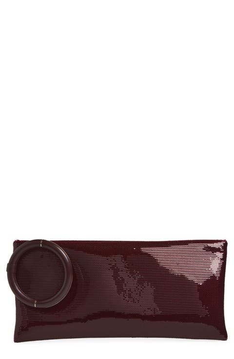 Sequin Embroidery Clutch