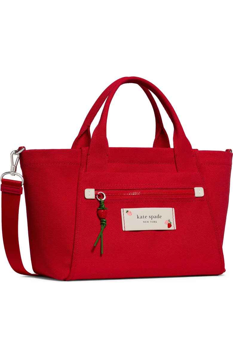 Kate Spade New York dash canvas tote, Alternate, color, Ruby Red