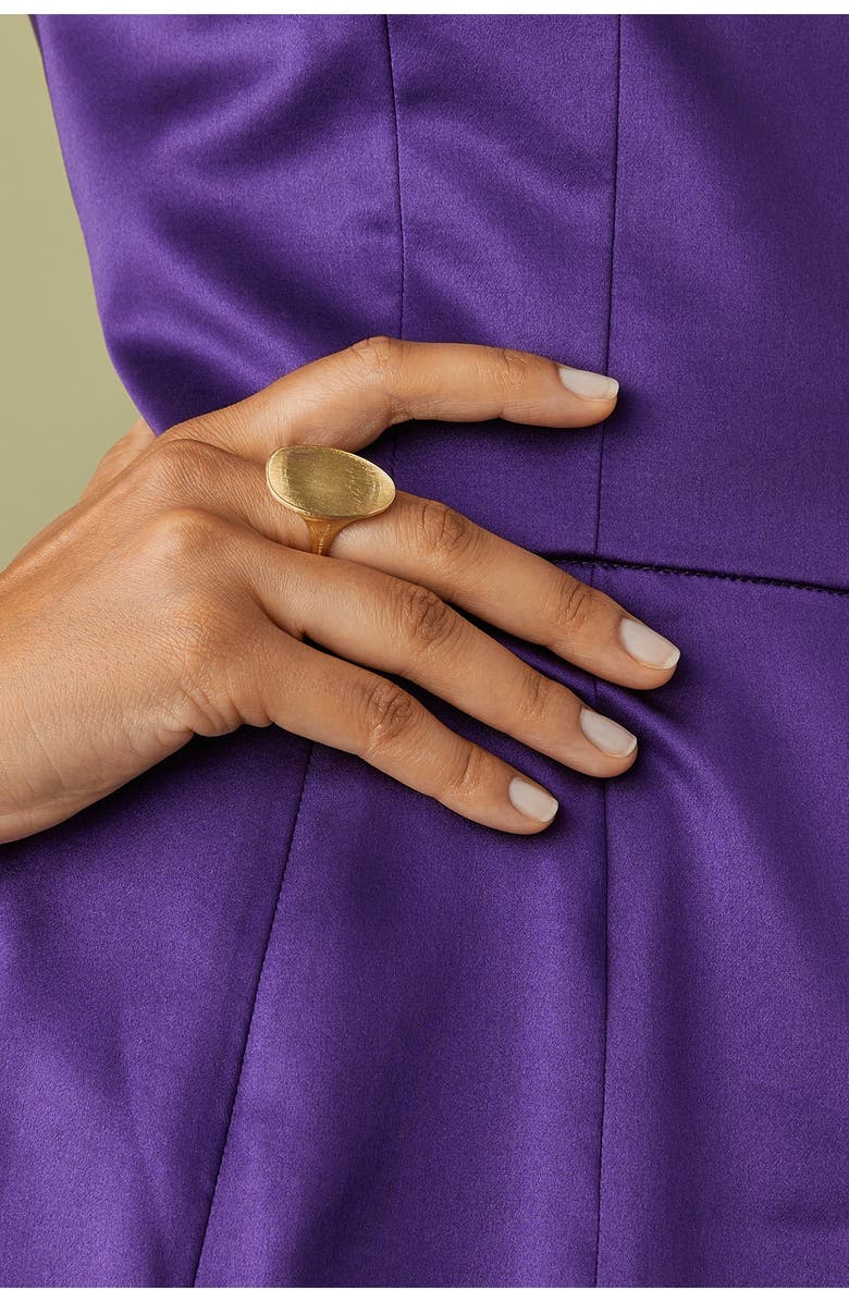 Marco Bicego Lunaria Ring, Alternate, color, Yellow Gold