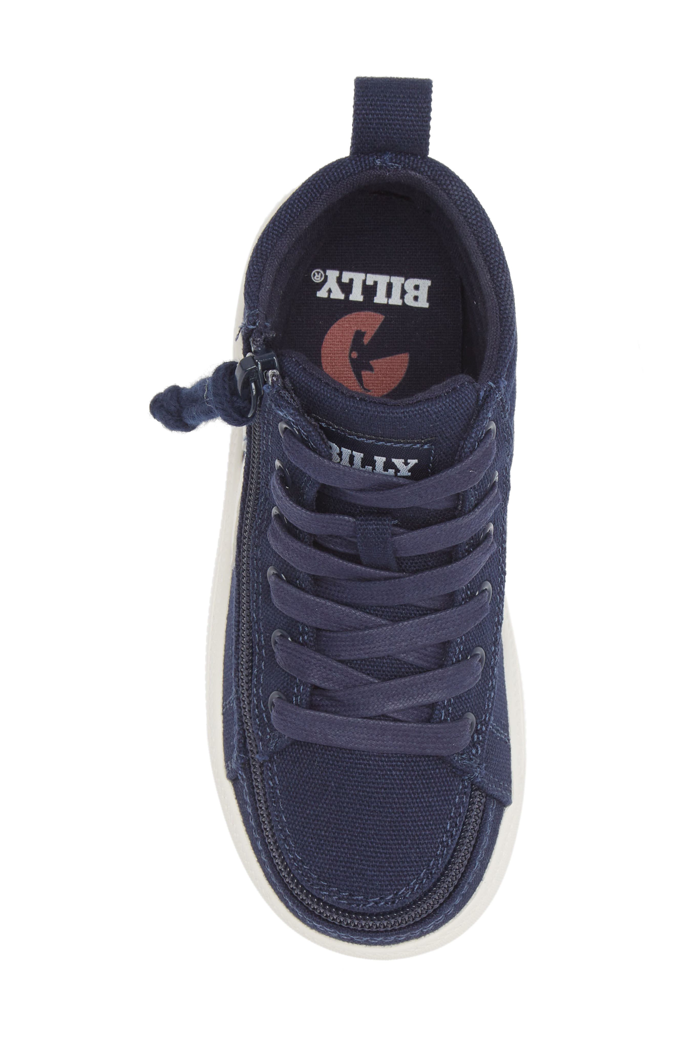 Kids' BILLY CS High Top Sneaker, Alternate, color, NAVY/ WHITE