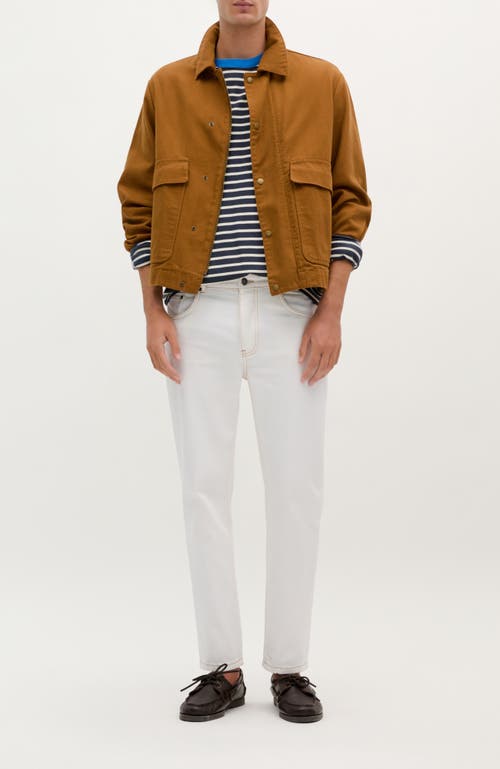 Scalpers Cropped Jeans In White