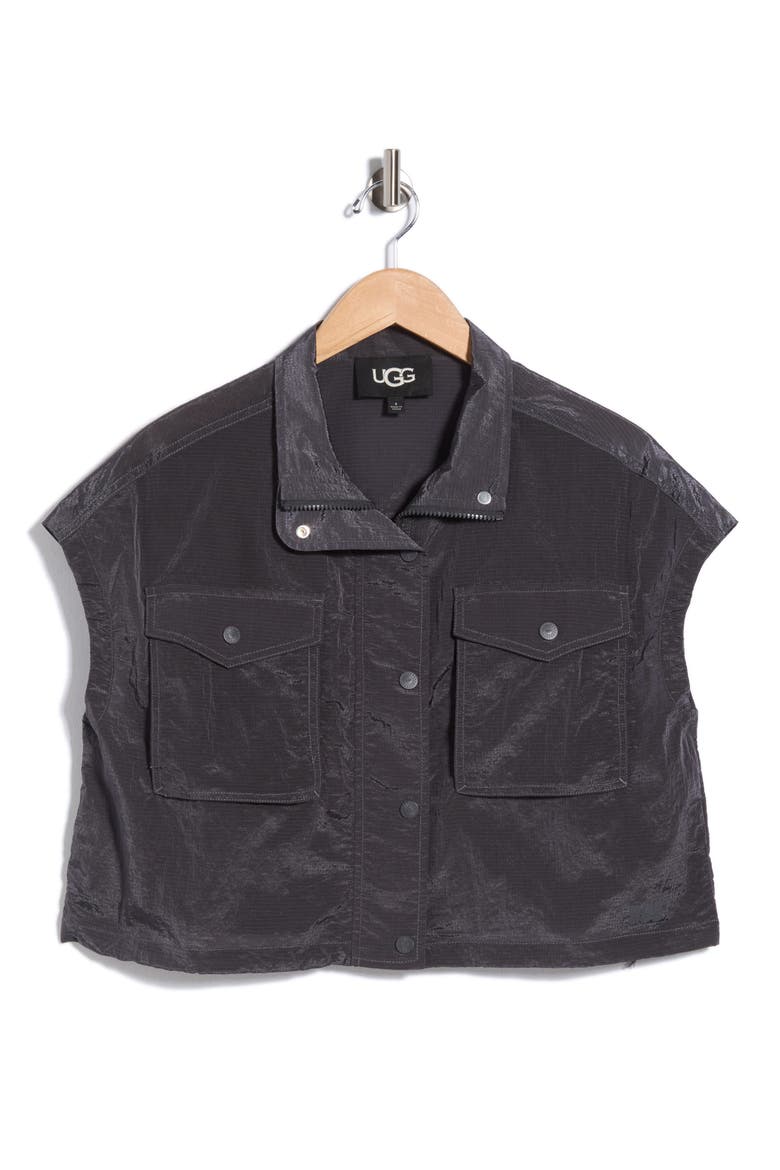 Quinn Ripstop Vest, Main, color, INK