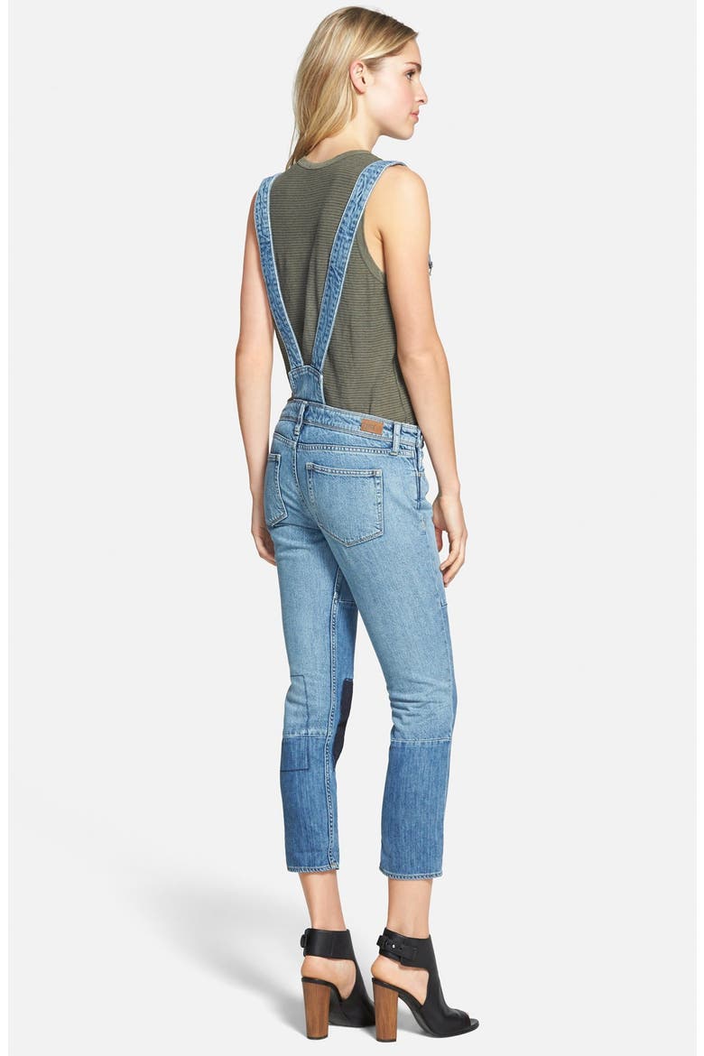 Denim 'Sierra' Overalls, Alternate, color, UNDERWOOD BLUE