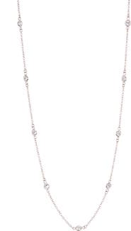 NORDSTROM RACK Endless CZ Station Necklace