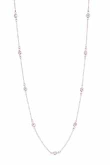 NORDSTROM RACK Endless CZ Station Necklace