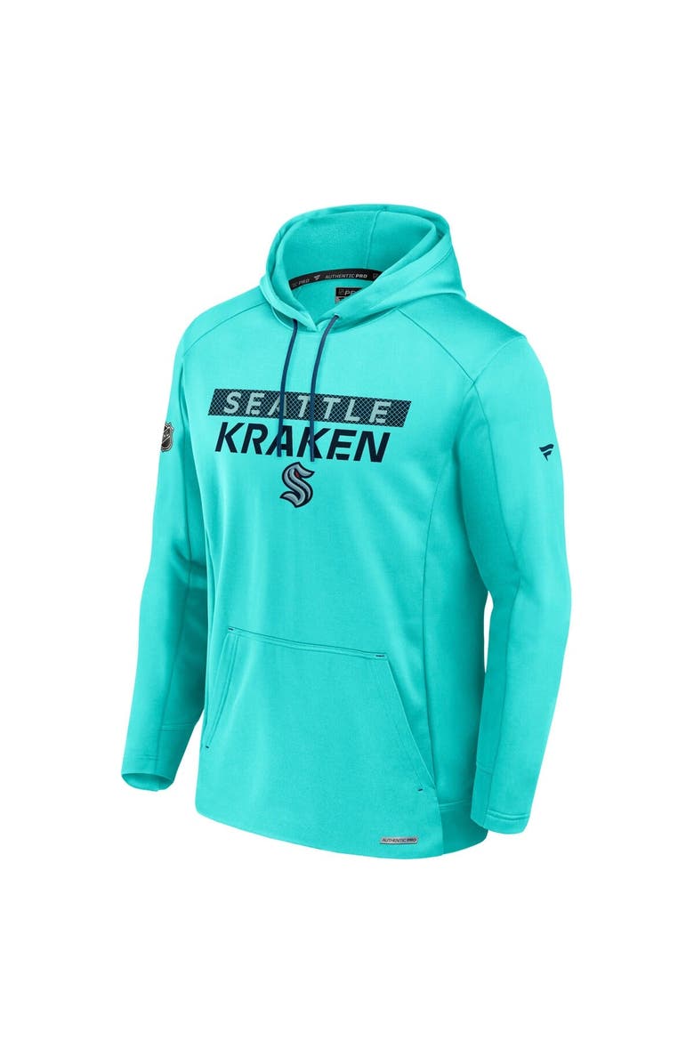 FANATICS Men's Fanatics  Blue Seattle Kraken Authentic Pro Rink Fleece Pullover Hoodie, Alternate, color, Blue