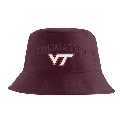 Men's Nike Maroon Virginia Tech Hokies Apex Striped Bucket Hat