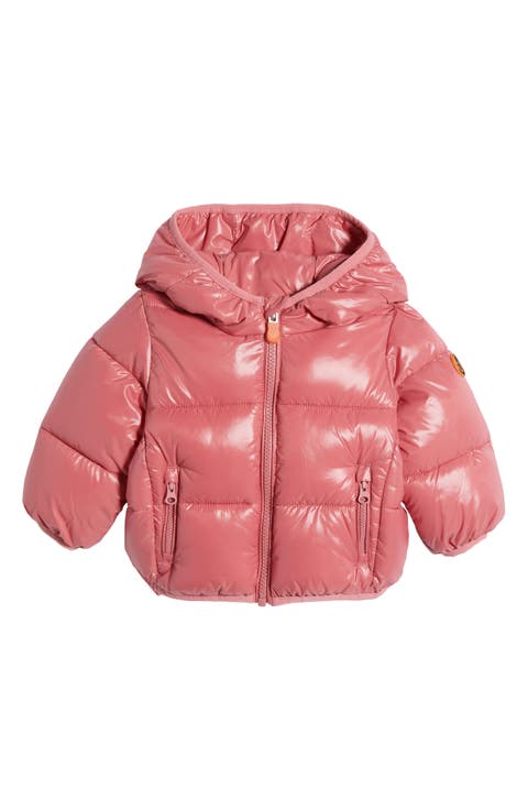 Jody Water Resistant Quilted Hooded Puffer Jacket (Baby)