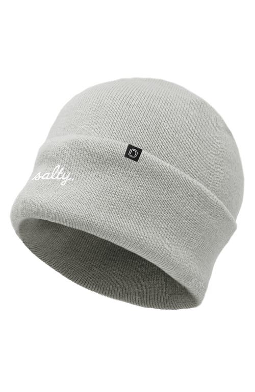 Dalix Salty Beanie Cap In Gray