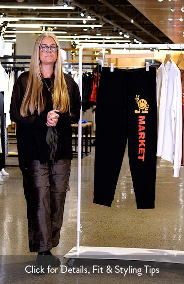 MARKET Good Neighbor Graphic Joggers (Men) | Nordstromrack