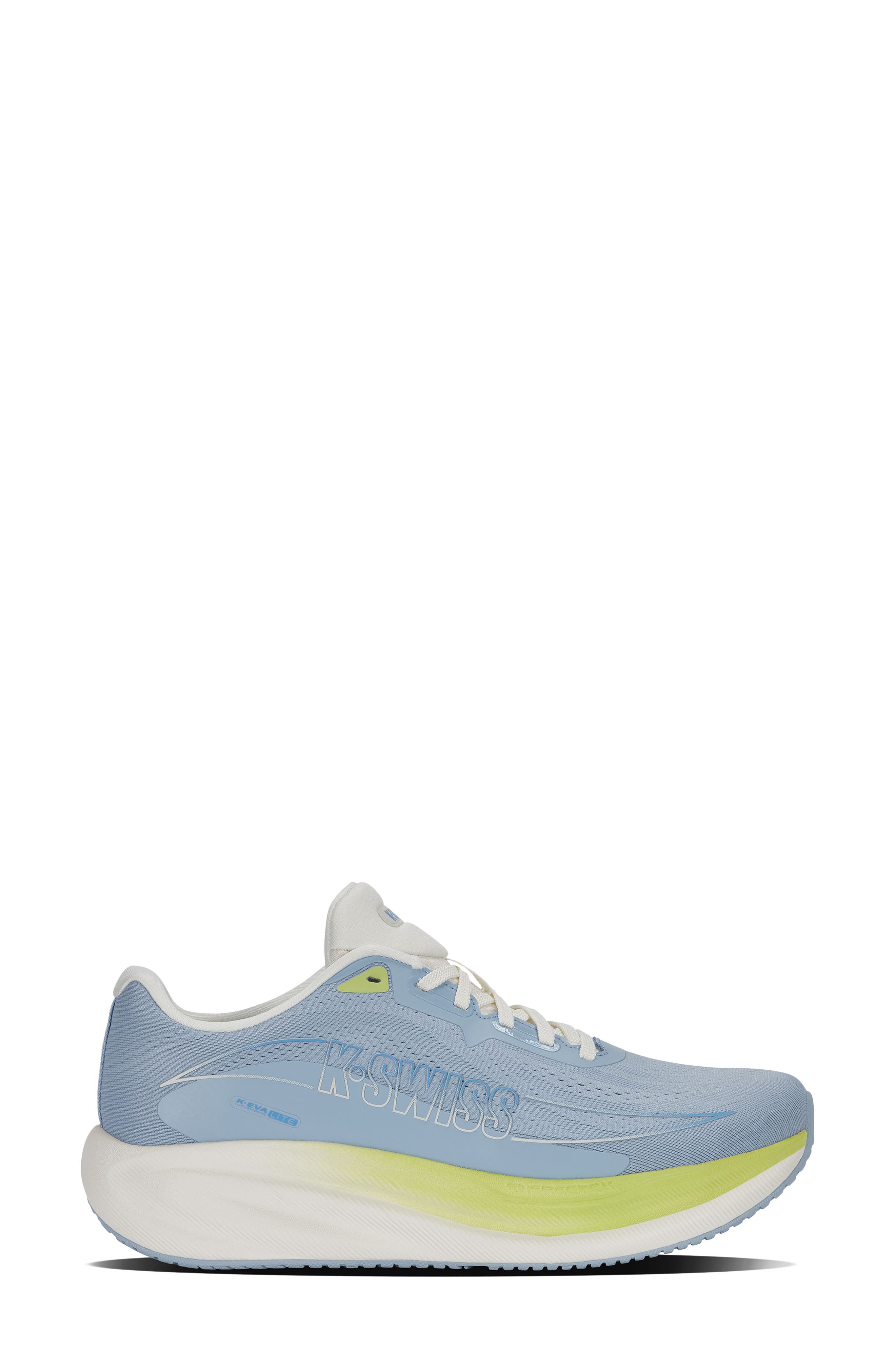Running Shoe, Alternate, color, SKYWAY/ BLANC/ SLIME GREEN-M