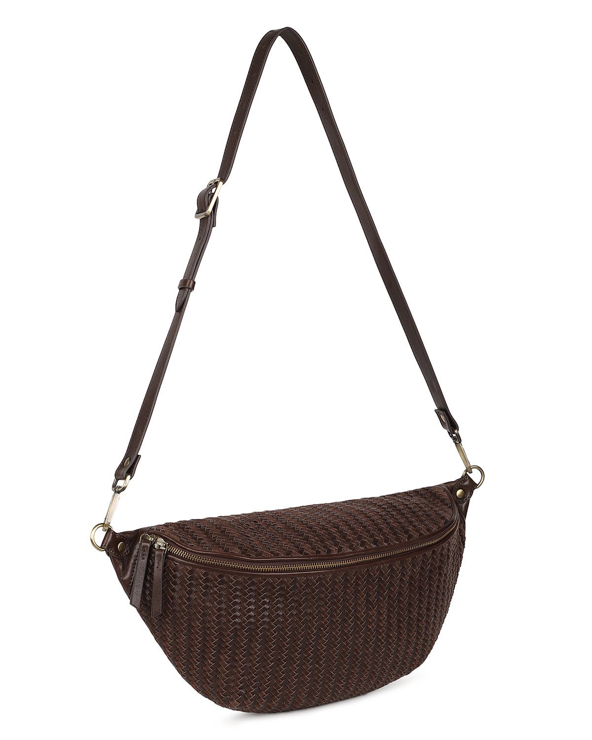 Large Alex Sling Crossbody, Alternate, color, CHOCOLATE