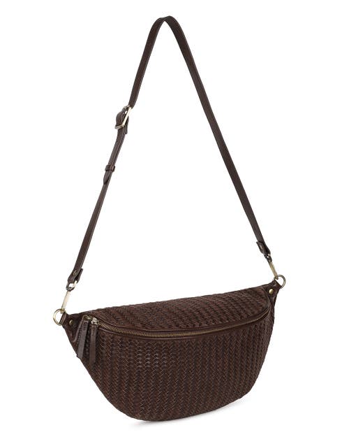 Rafé New York Rafe New York Large Alex Sling Crossbody In Brown