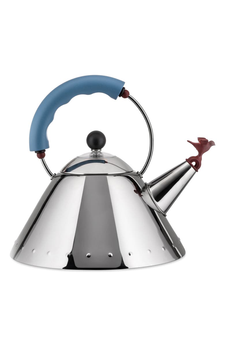 ALESSI Michael Graves Tea Kettle, Main, color, Blue