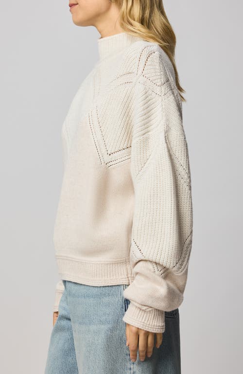 Splendid Grethen Turtleneck Sweater In Neutral