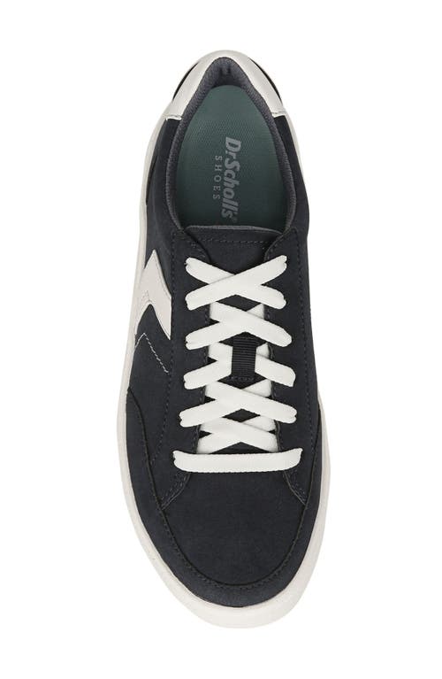 Dr. Scholl's Madison Lace Platform Sneaker In Blue